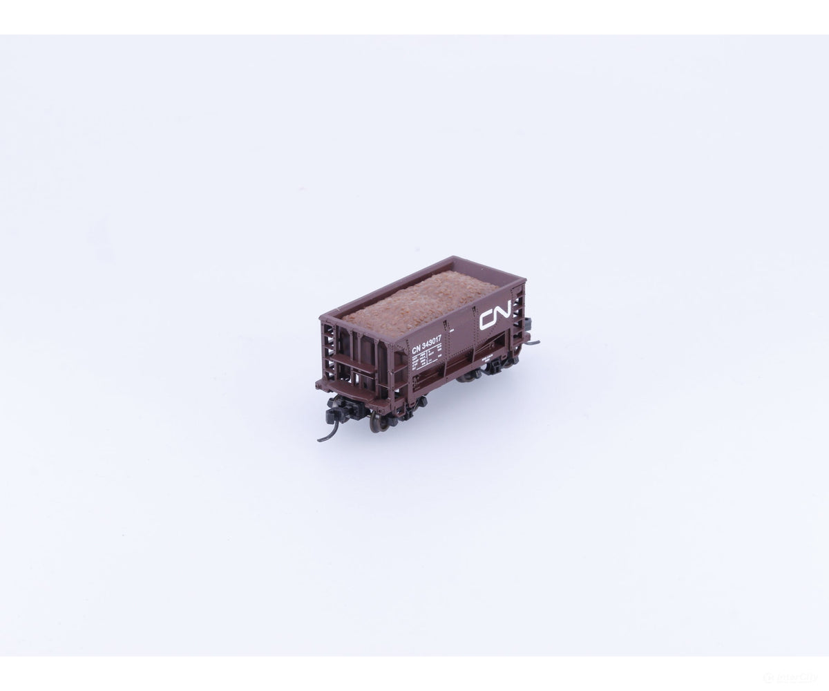 Atlas 32013 N Ore Car w/ Load #8 Canadian National (CN) 343017 - Freight Cars