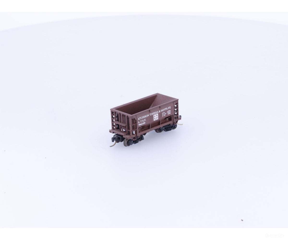 Atlas 32202 N Single Bay Ore Car #3 Atchison Topeka and Santa Fe (ATSF) 794133 - Freight Cars