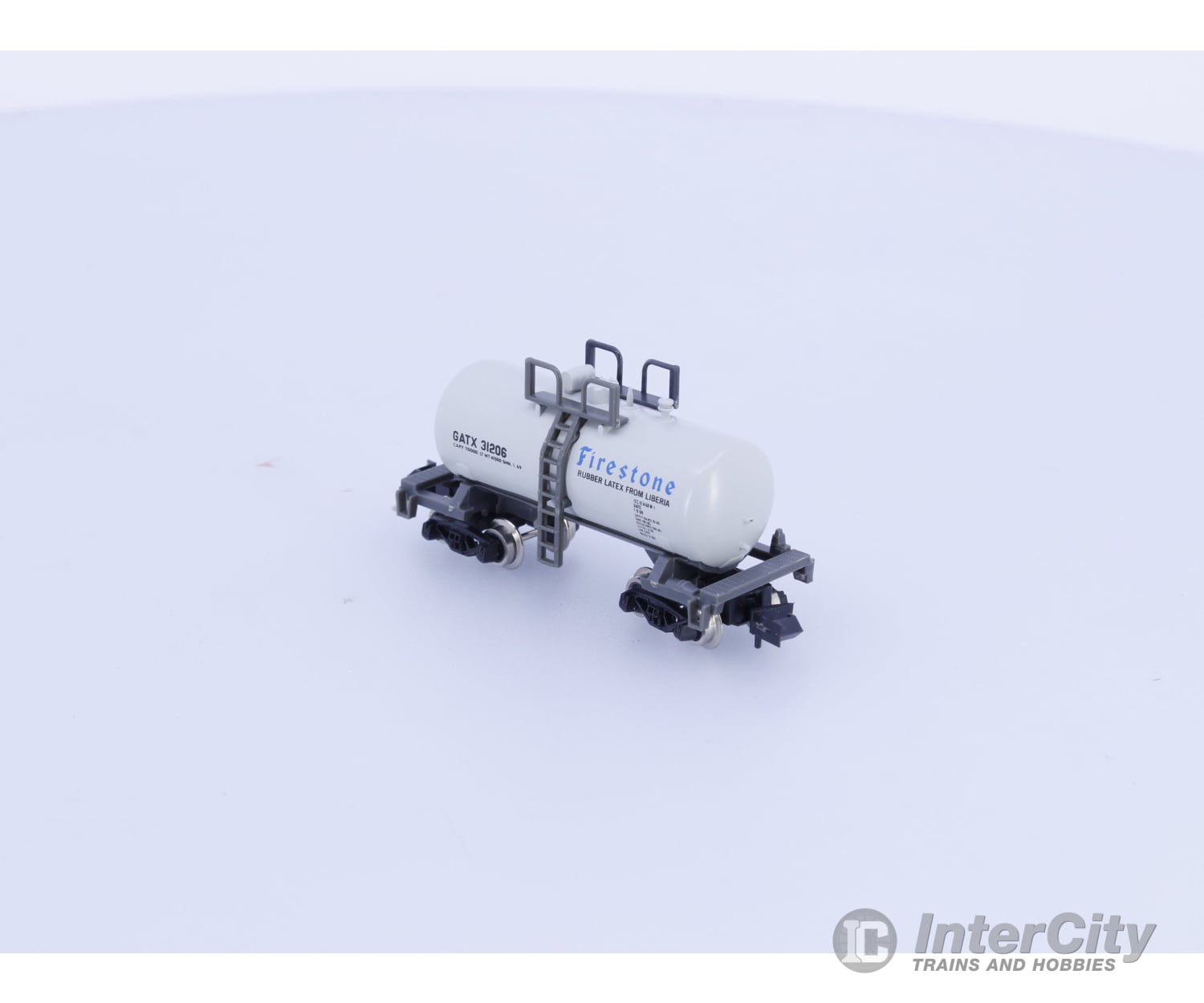 Atlas 3239-2.25 N Beercan Tank Car Firestone GATX Corporation (GATX) 31206 Freight Cars