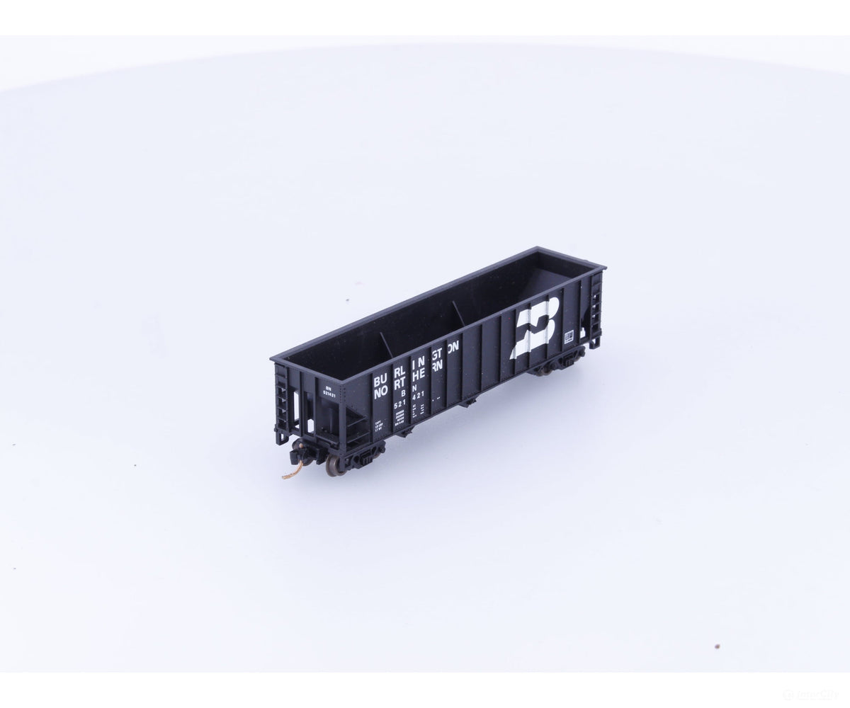 Atlas 32803 N 90 Ton Hopper Car Burlington Northern (BN) 521421 - Freight Cars