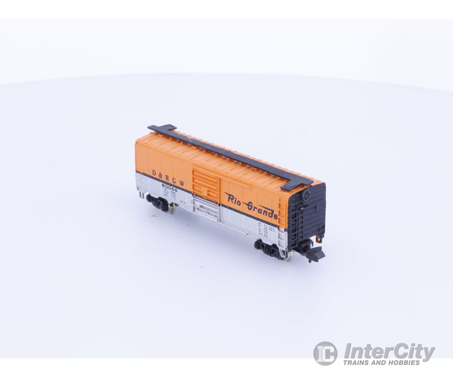 Atlas 3309-3.25 N 40’ Box Car Plug Door Denver and Rio Grande Western (DRGW) 60066 Freight Cars