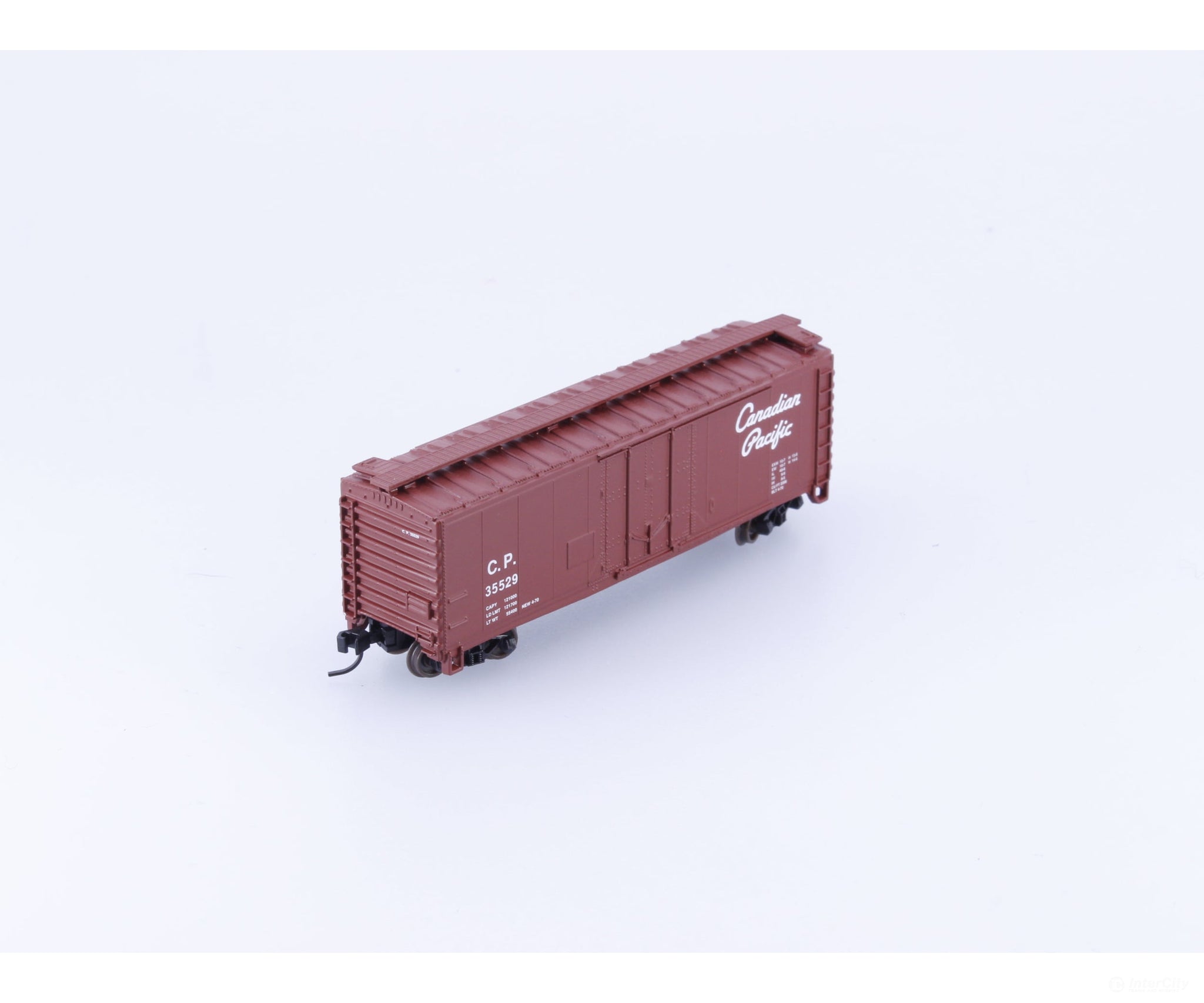 Atlas 33254 N 40’ Plug Door Box Car Canadian Pacific (CP) 35529 - Freight Cars