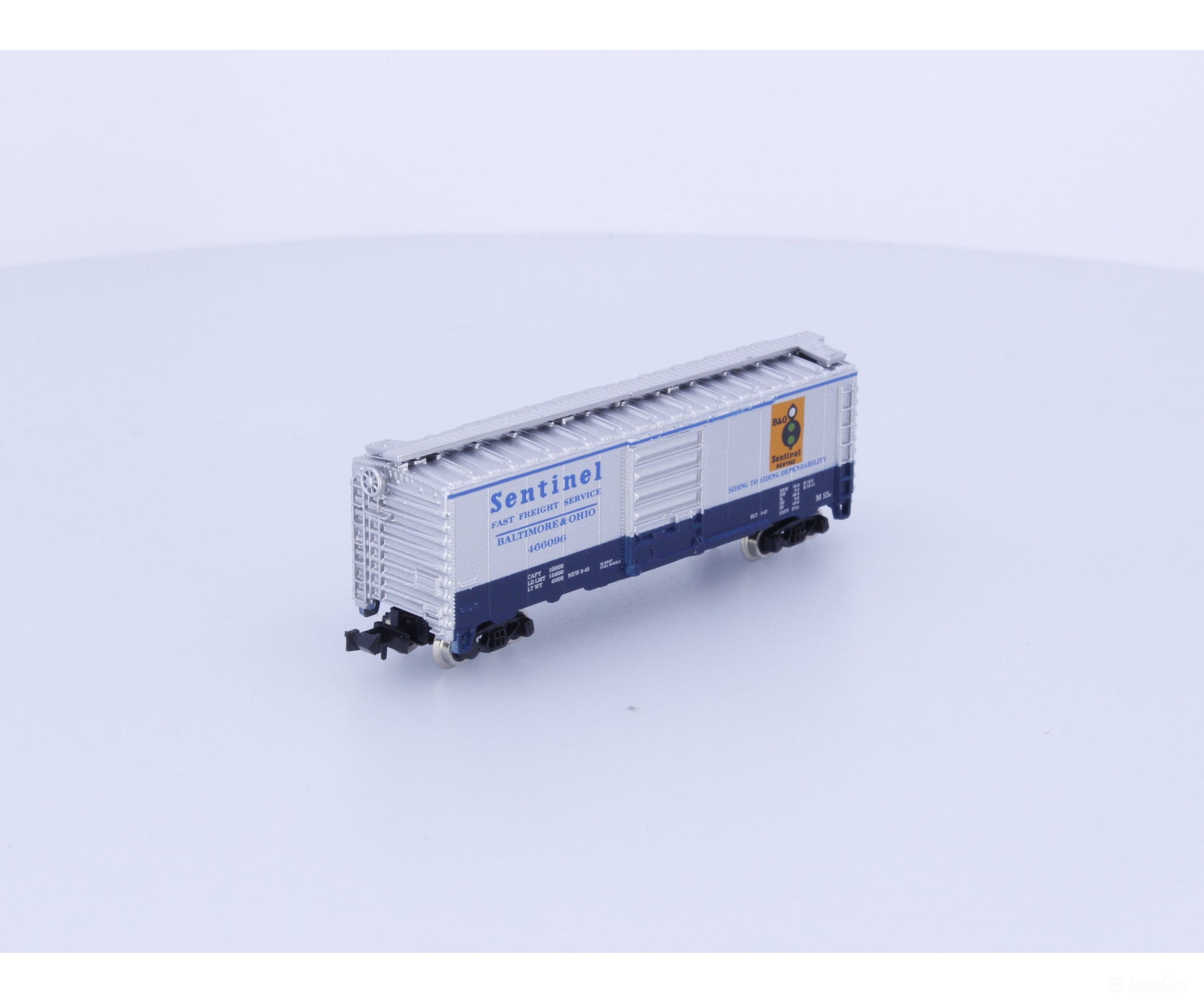 Atlas 3424 N 40’ Box Car Kit Baltimore and Ohio (BO) 466096 Freight Cars