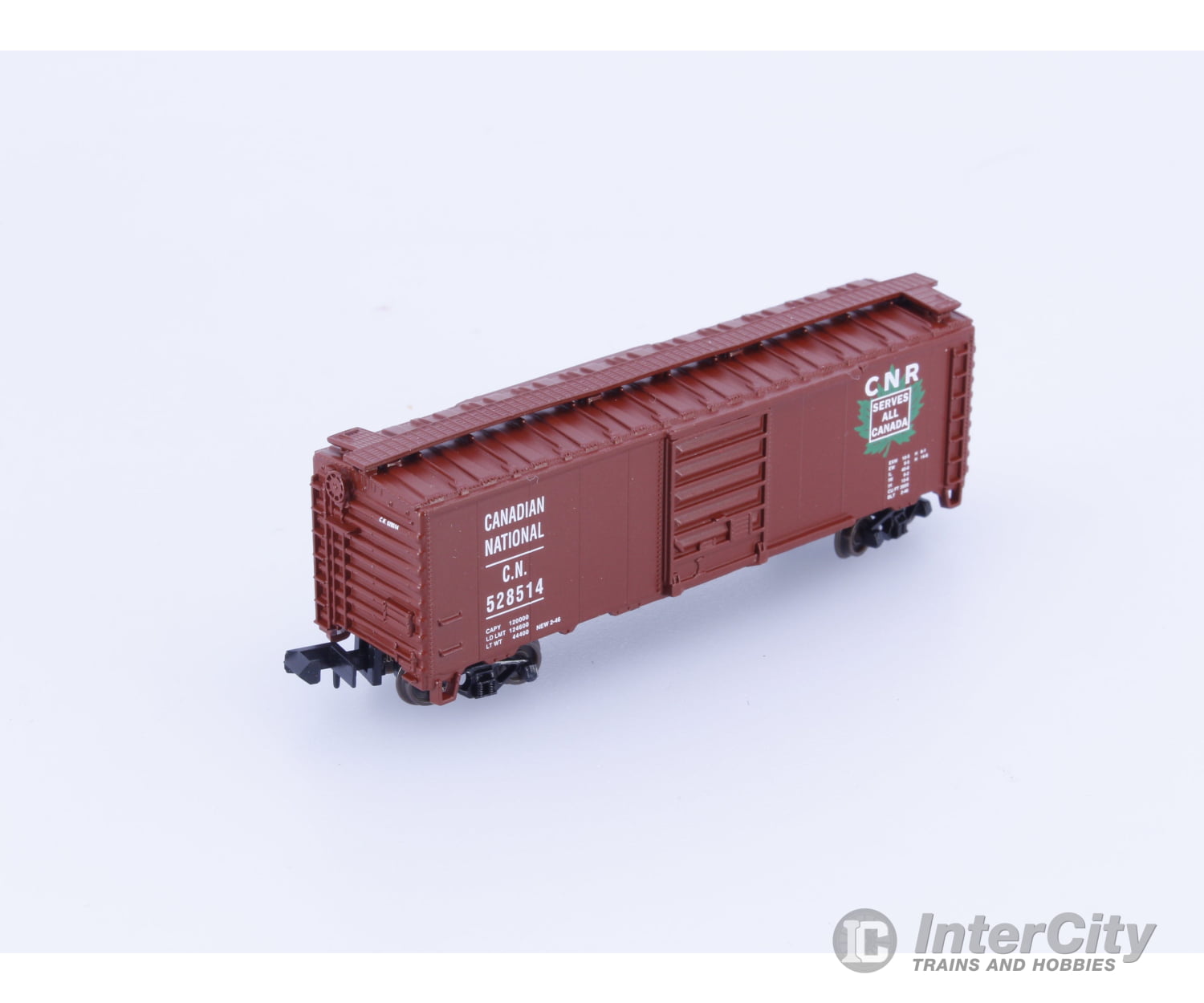 Atlas 34261 N 40’ Single Door Boxcar Canadian National (CN) 528514 Freight Cars