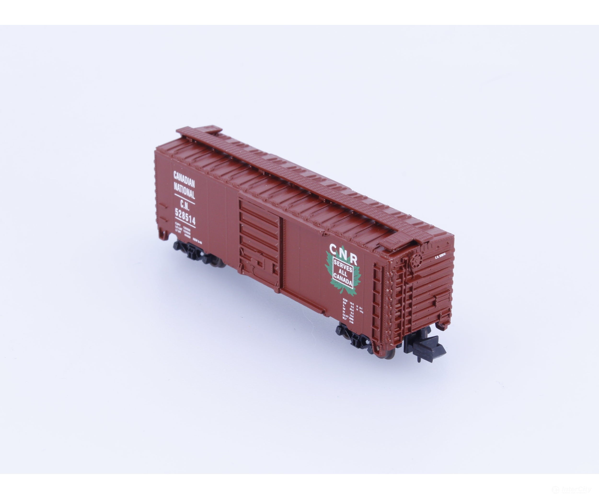 Atlas 34261 N 40’ Single Door Boxcar Canadian National (CN) 528514 Freight Cars