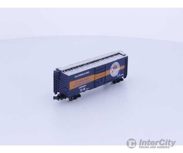 Atlas 3431 N 40’ Box Car Baltimore and Ohio (BO) 468800 Freight Cars