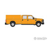 Atlas 35000005 Ford(R) F-350 Crew-Cab Pickup Truck - Assembled -- Safety Orange With Utility Cap