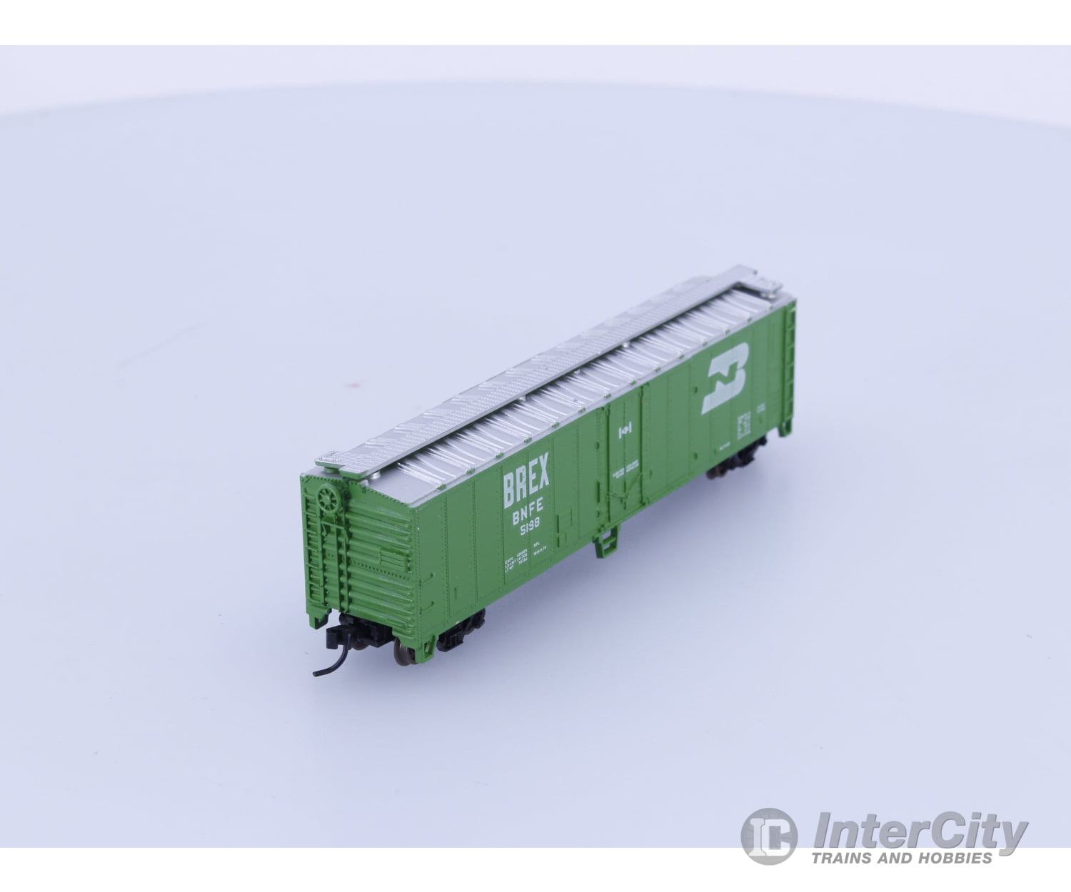 Atlas 3653-2.50 N 50’ Mechanical Reefer Burlington Northern (BN) 5198 Freight Cars