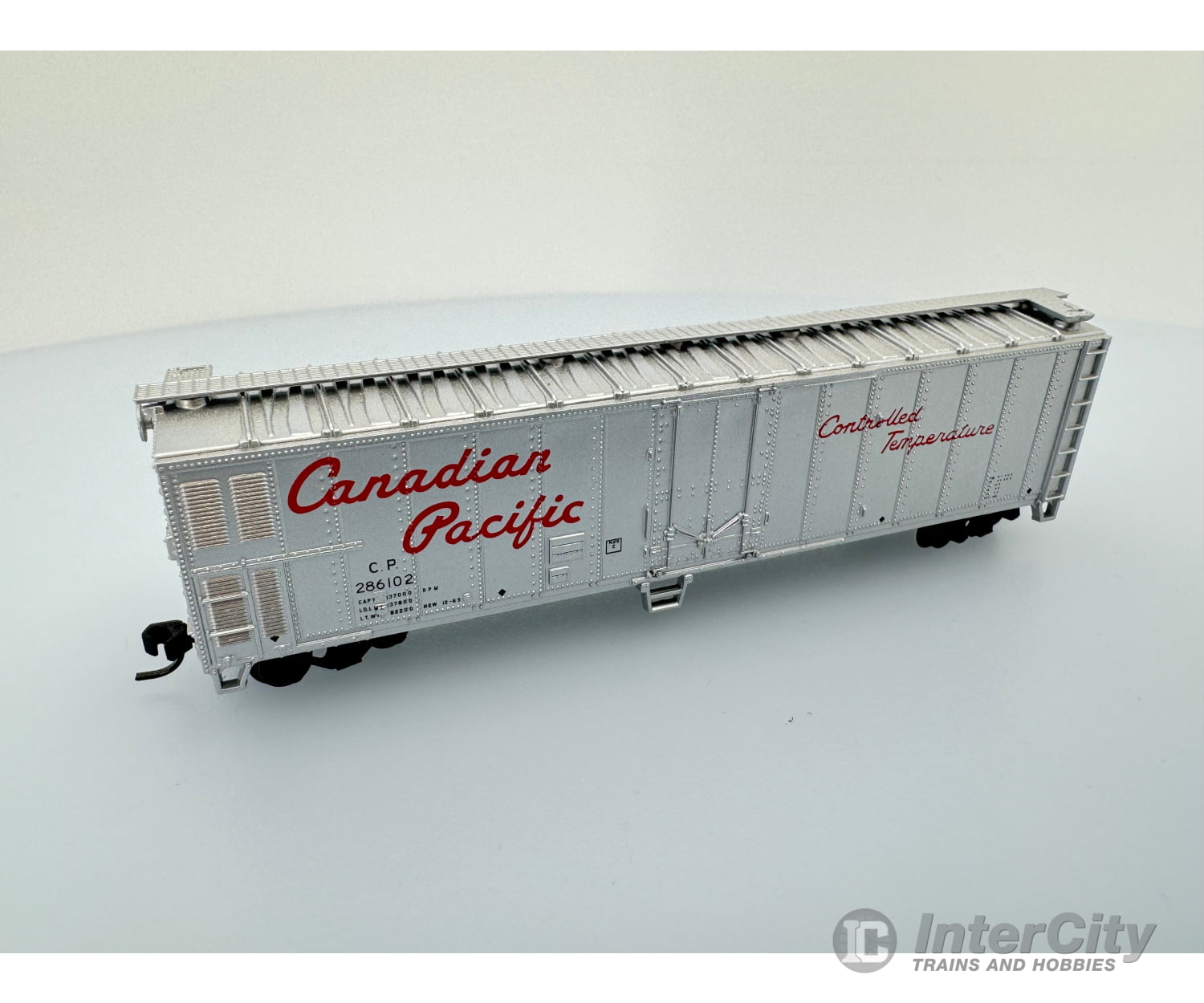 Atlas 36747A N 50’ Mechanical Reefer Canadian Pacific (Cp) 286100 Freight Cars