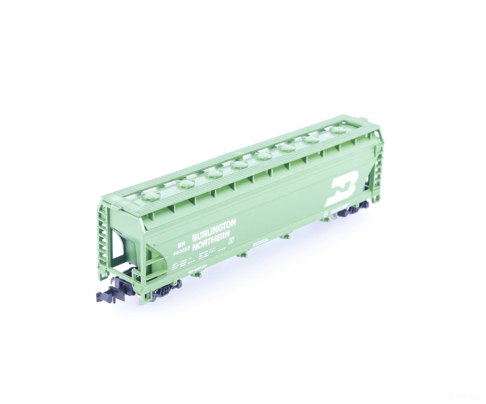 Atlas 3703 N 4 Bay Centerflow Hopper Burlington Northern (BN) 460020 (#2) - Freight Cars