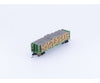 Atlas 38402 N Bulkhead Flat Car w/ Pulpwood Load Burlington Northern (BN) 611301 - Freight Cars