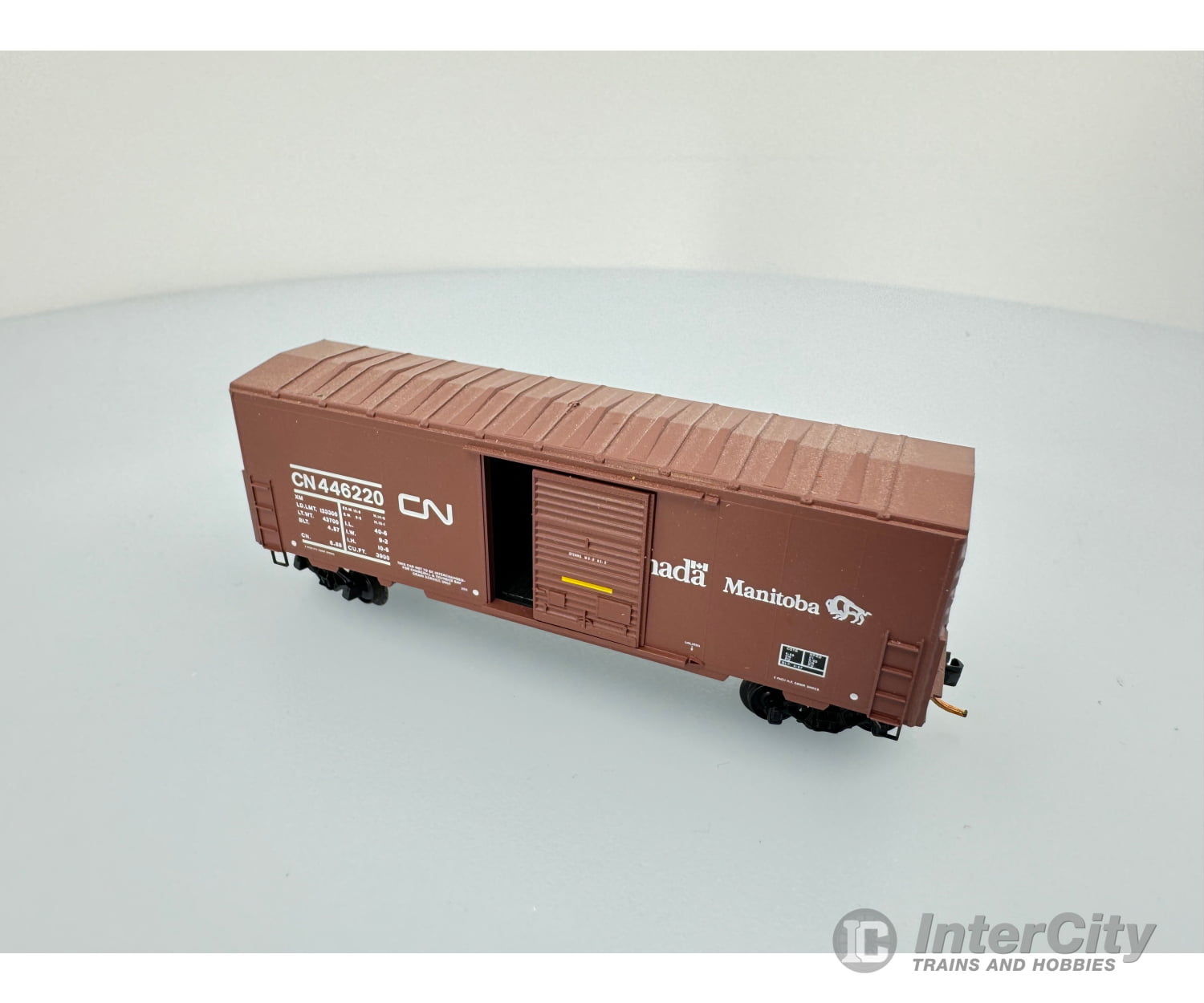 Atlas 38825 N 40’ Double Door Box Car Canadian National (Cn) 590401 Freight Cars