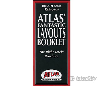 Atlas 4 Fantastic Layouts Booklet - Revised Edition -- Ho & N Scale Layout Ideas Books