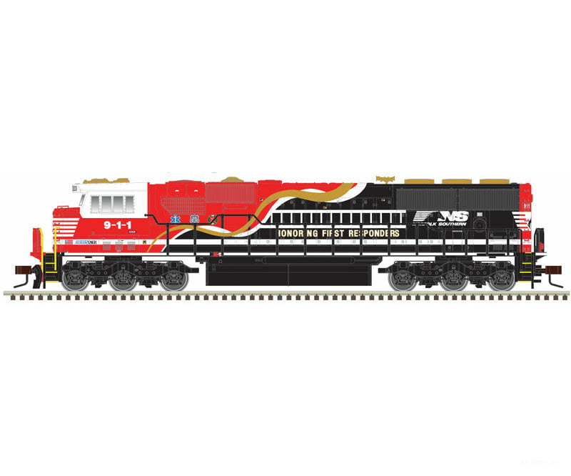 Atlas 40003991 Ns - Emd Sd60E Esu Loksound & Dcc Master Gold -- Norfolk Southern 911 (Honoring First