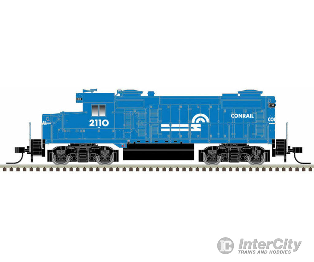 Atlas 40004494 Emd Gp20 - Standard Dc Master(Tm) Silver -- Conrail 2102 (Blue White) Locomotives &