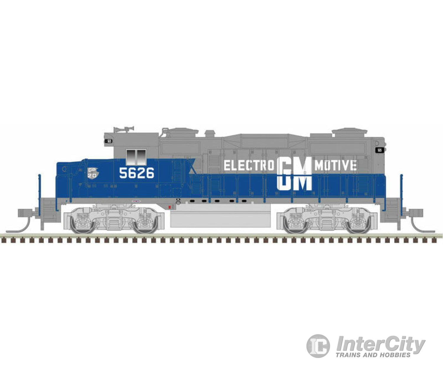 Atlas 40004514 Emd Gp20 - Esu Loksound And Dcc Master(Tm) Gold -- Electro-Motive 5627 (Demonstrator