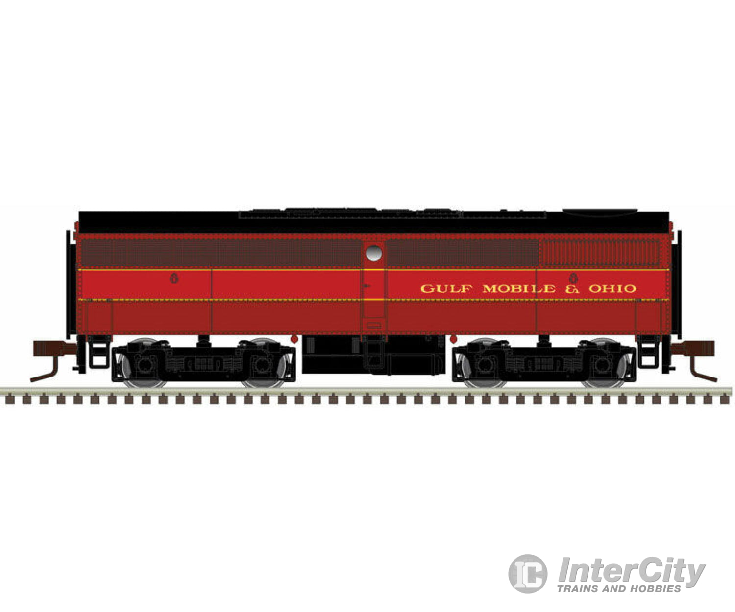 Atlas 40004585 Alco Fb1 - Loksound And Dcc Master(Tm) Gold -- Gulf Mobile & Ohio B3 (Maroon Red