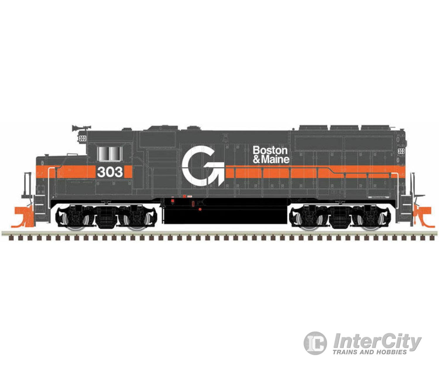 Atlas 40004729 Emd Gp40-2 No Dynamic Brakes - Loksound And Dcc Master Gold(R) -- Guilford Rail