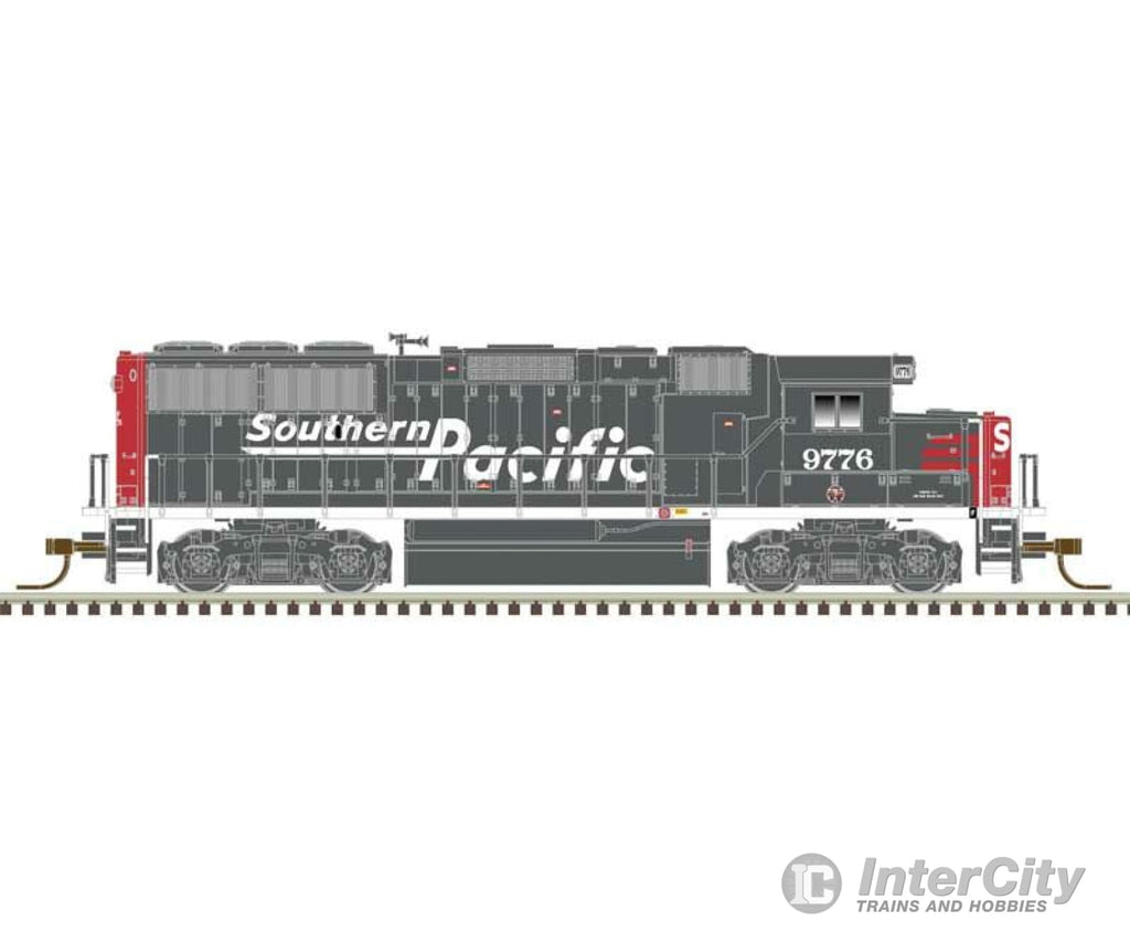 Atlas 40004898 Emd Gp60 - Standard Dc Master(Tm) Silver -- Southern Pacific 9776 (Gray Red Speed