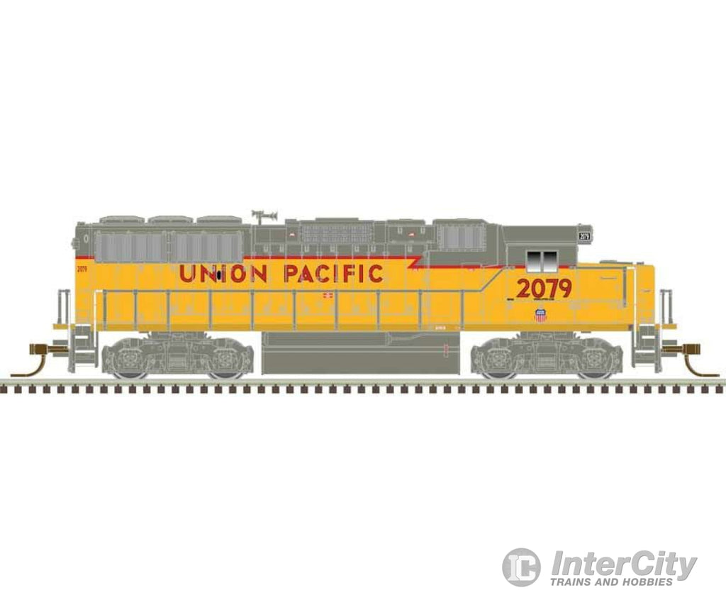 Atlas 40004905 Emd Gp60 - Standard Dc Master(Tm) Silver -- Union Pacific 2079 (Yellow Red Gray)