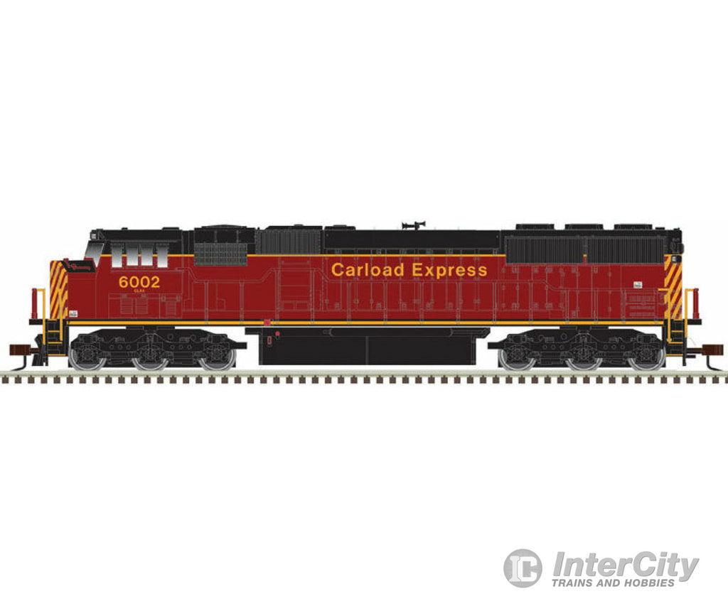 Atlas 40005212 Emd Sd60M With Ditch Lights - Standard Dc Master Silver(Tm) -- Carload Express 6002