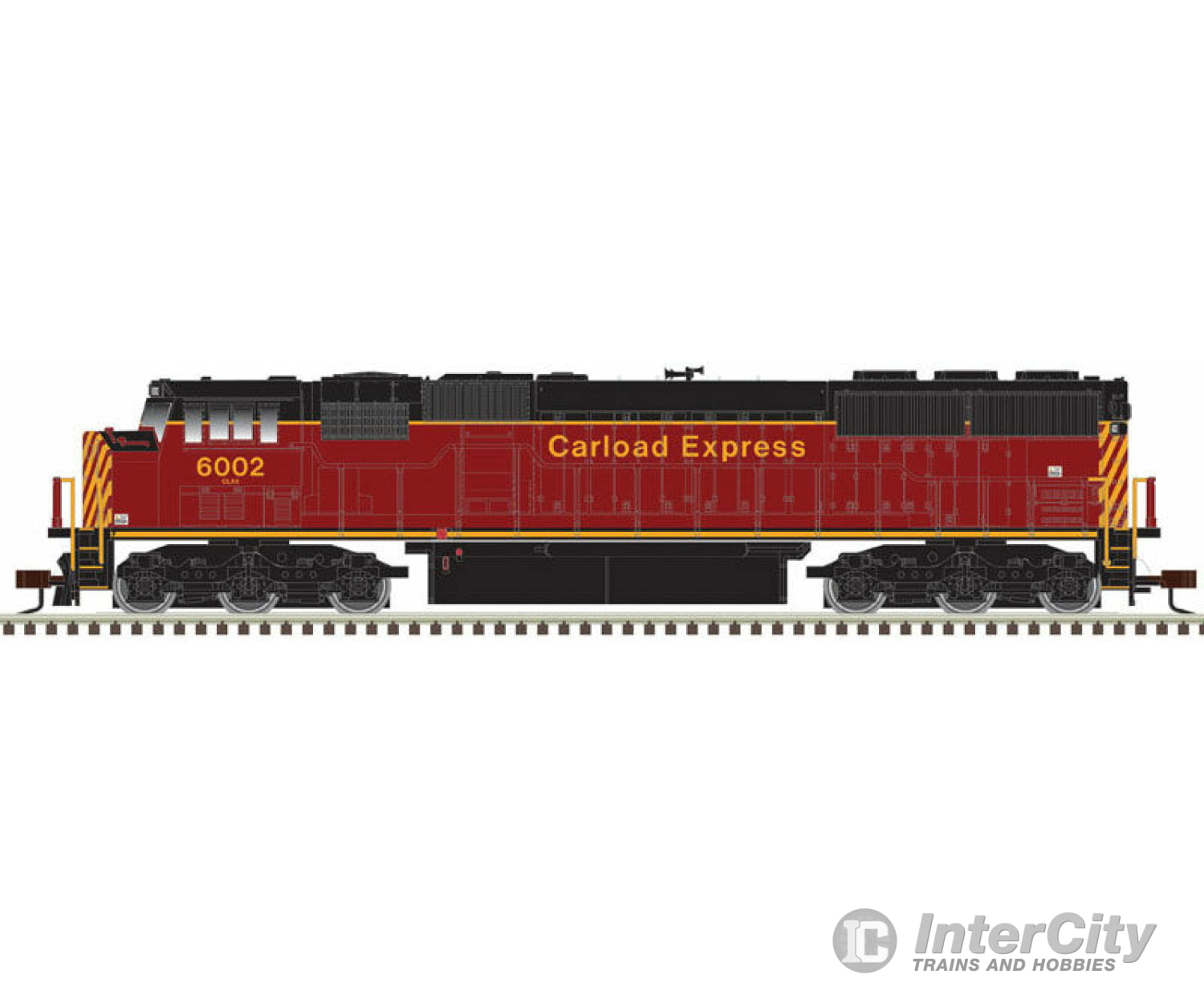 Atlas 40005246 Emd Sd60M With Ditch Lights - Standard Dc Master Silver(Tm) -- Carload Express 6003