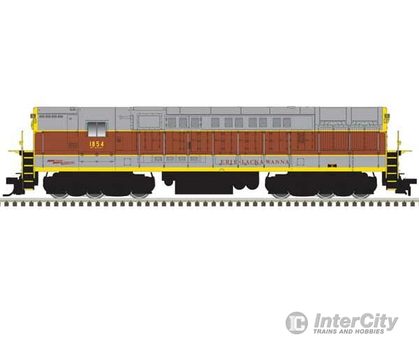 Atlas 40005383 Fm H-24-66 Phase 1A Trainmaster - Standard Dc -- Erie Lackawanna #1854 (Gray Maroon