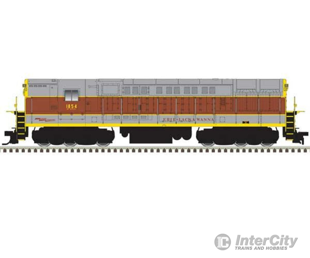 Atlas 40005383 Fm H-24-66 Phase 1A Trainmaster - Standard Dc -- Erie Lackawanna #1854 (Gray Maroon