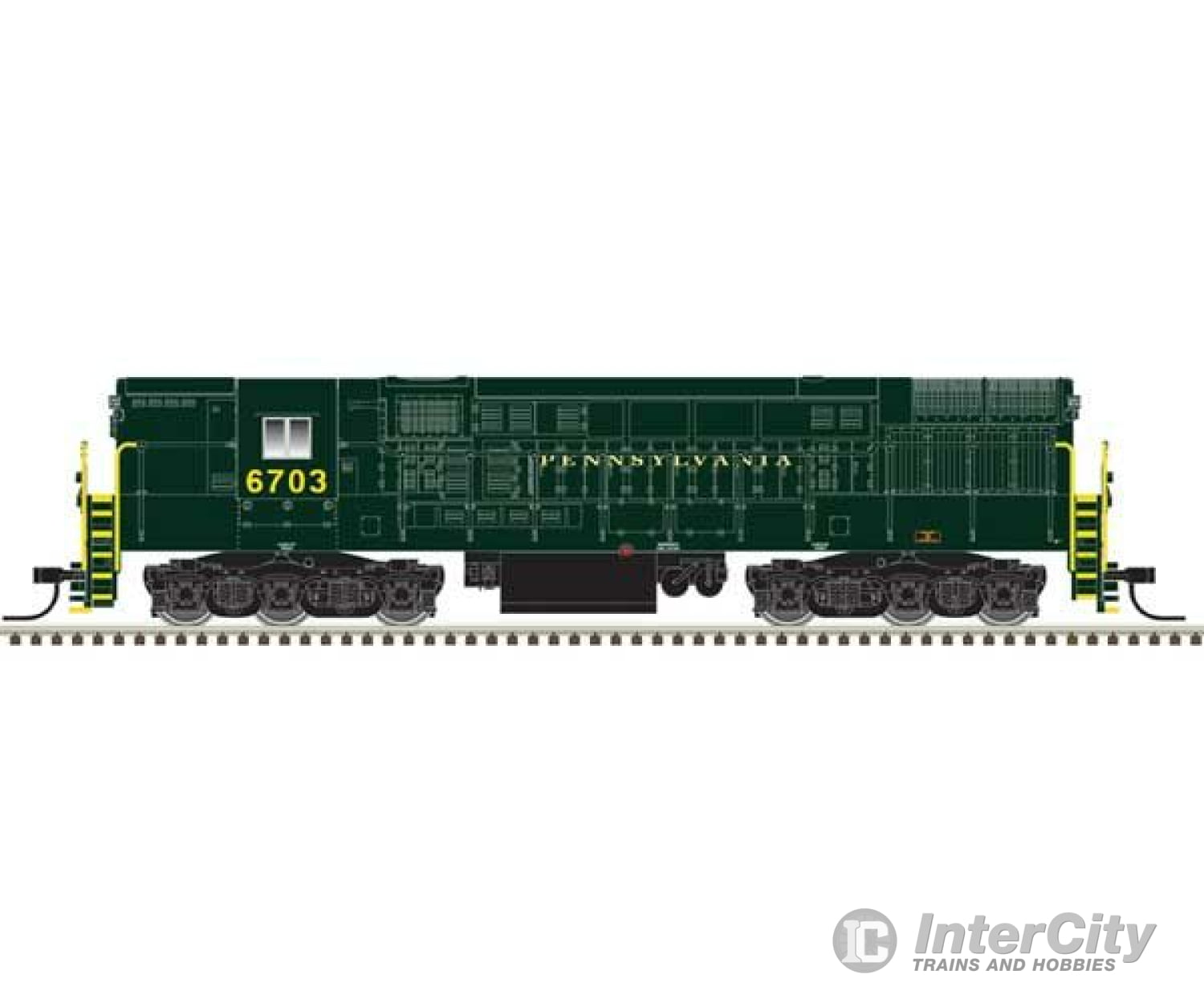 Atlas 40005398 Fm H-24-66 Phase 2 Trainmaster - Standard Dc -- Pennsylvania Railroad #6703