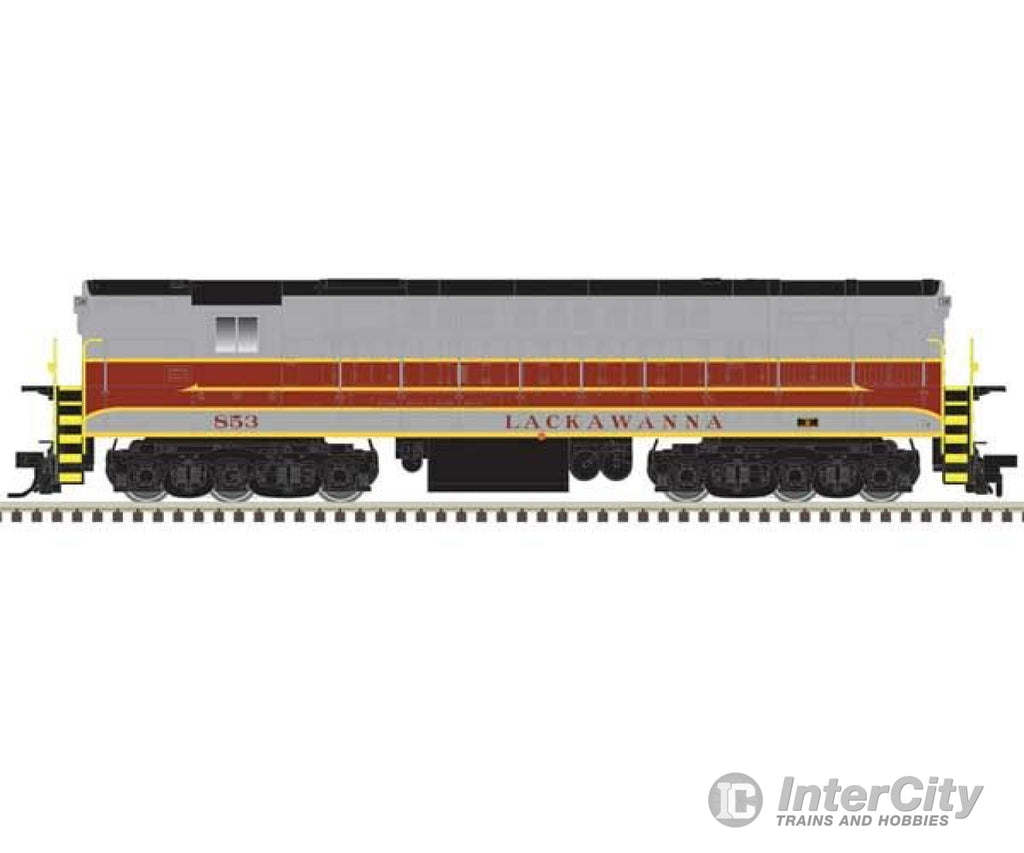 Atlas 40005406 Fm H-24-66 Phase 1A Trainmaster - Loksound & Dcc -- Delaware Lackawanna Western #855