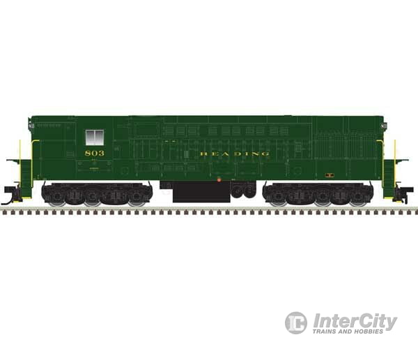 Atlas 40005411 Fm H-24-66 Phase 1B Trainmaster - Loksound & Dcc -- Reading #804 (Green Gold)