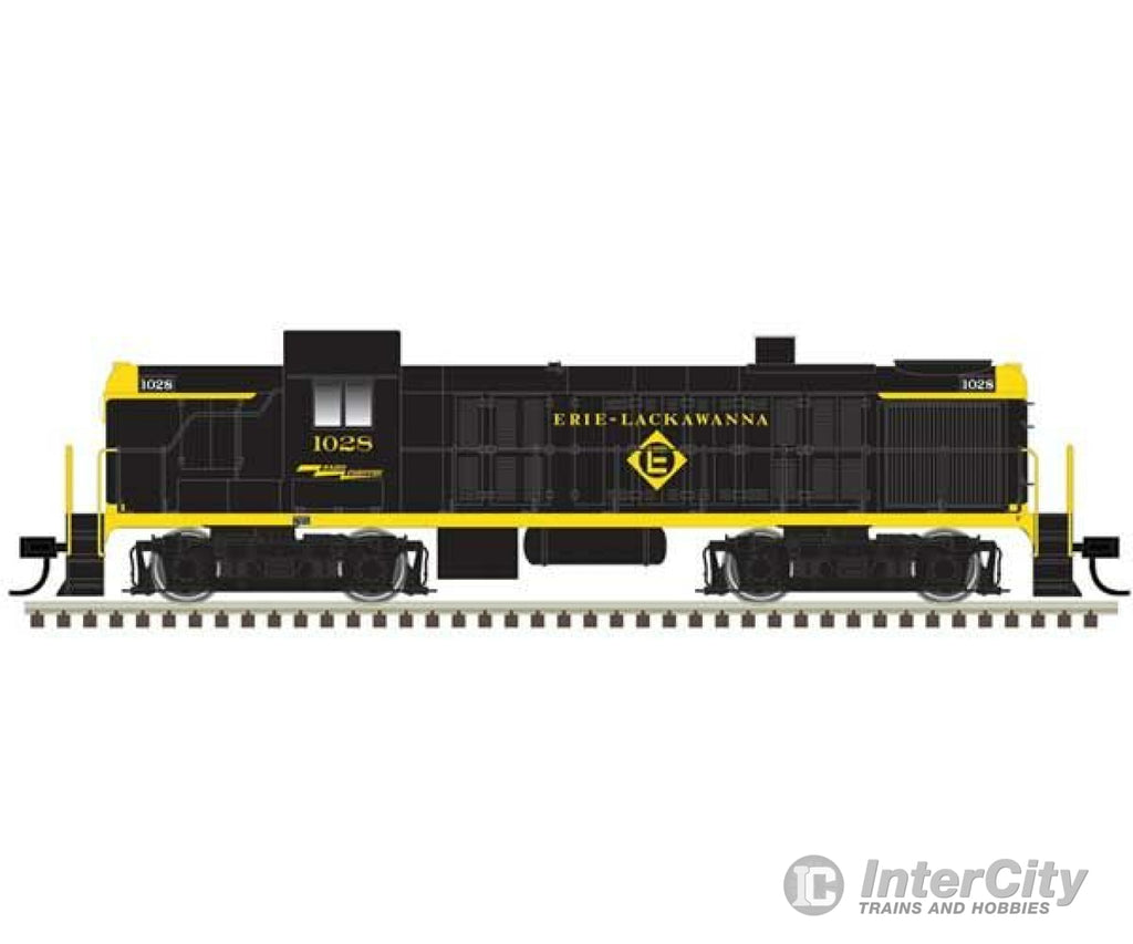 Atlas 40005482 Alco Rs3 - Standard Dc Classic Silver -- Erie Lackawanna #1016 (Black Yellow)