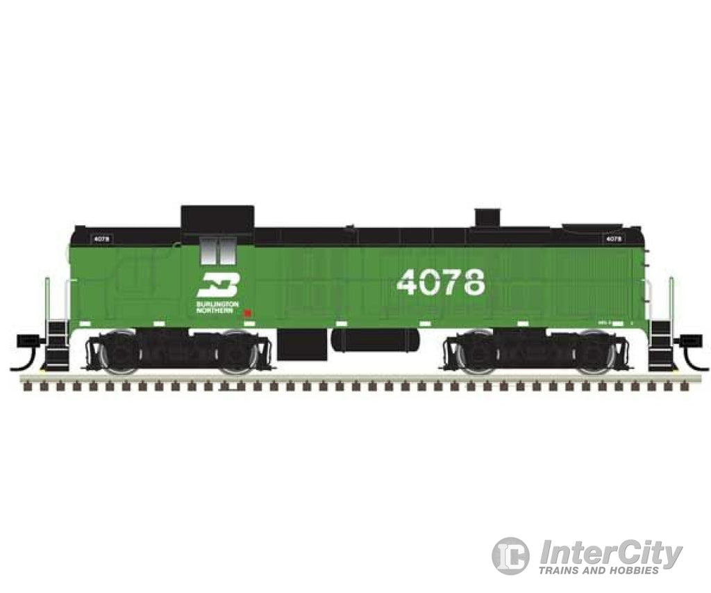 Atlas 40005485 Alco Rs3 - Standard Dc Classic Silver -- Burlington Northern #4058 (Green Black)