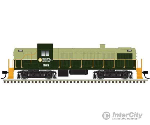 Atlas 40005497 Alco Rs3 - Esu Loksound & Dcc Classic Silver -- British Columbia Railway #561 (Green