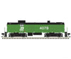 Atlas 40005507 Alco Rs3 - Esu Loksound & Dcc Classic Silver -- Burlington Northern #4058 (Green