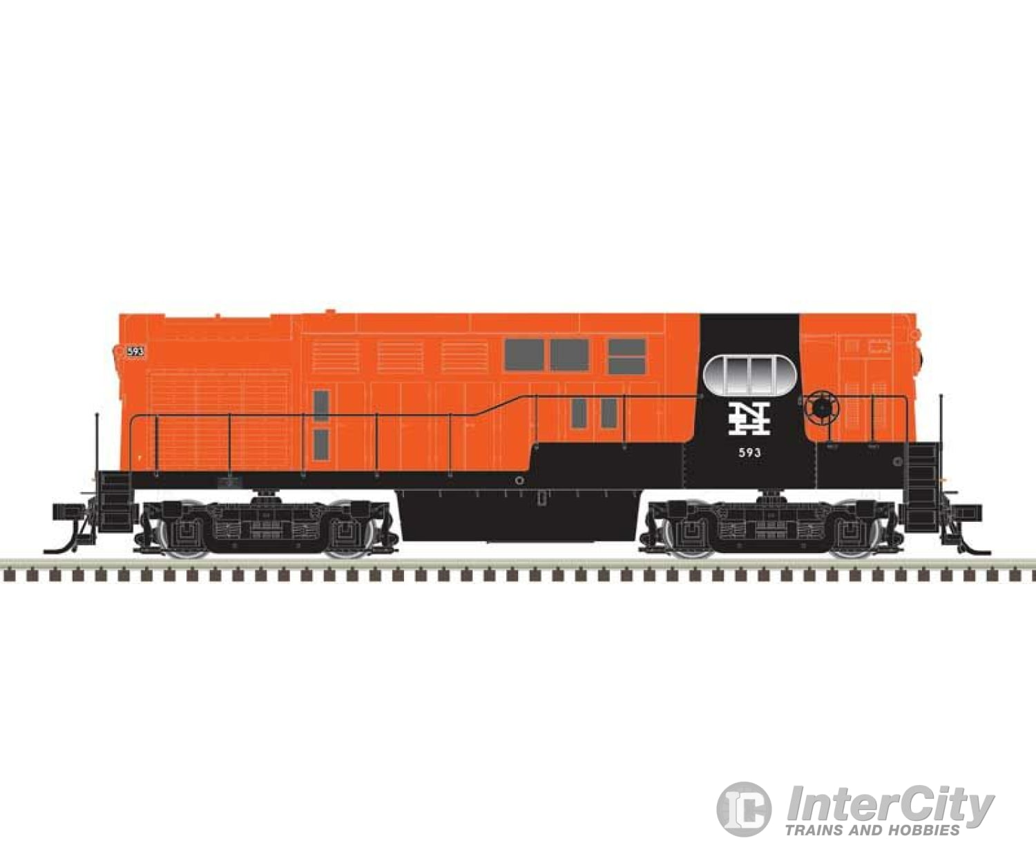 Atlas 40005522 Fairbanks-Morse H16-44 - Standard Dc Master(R) Silver -- New Haven #593 (Post