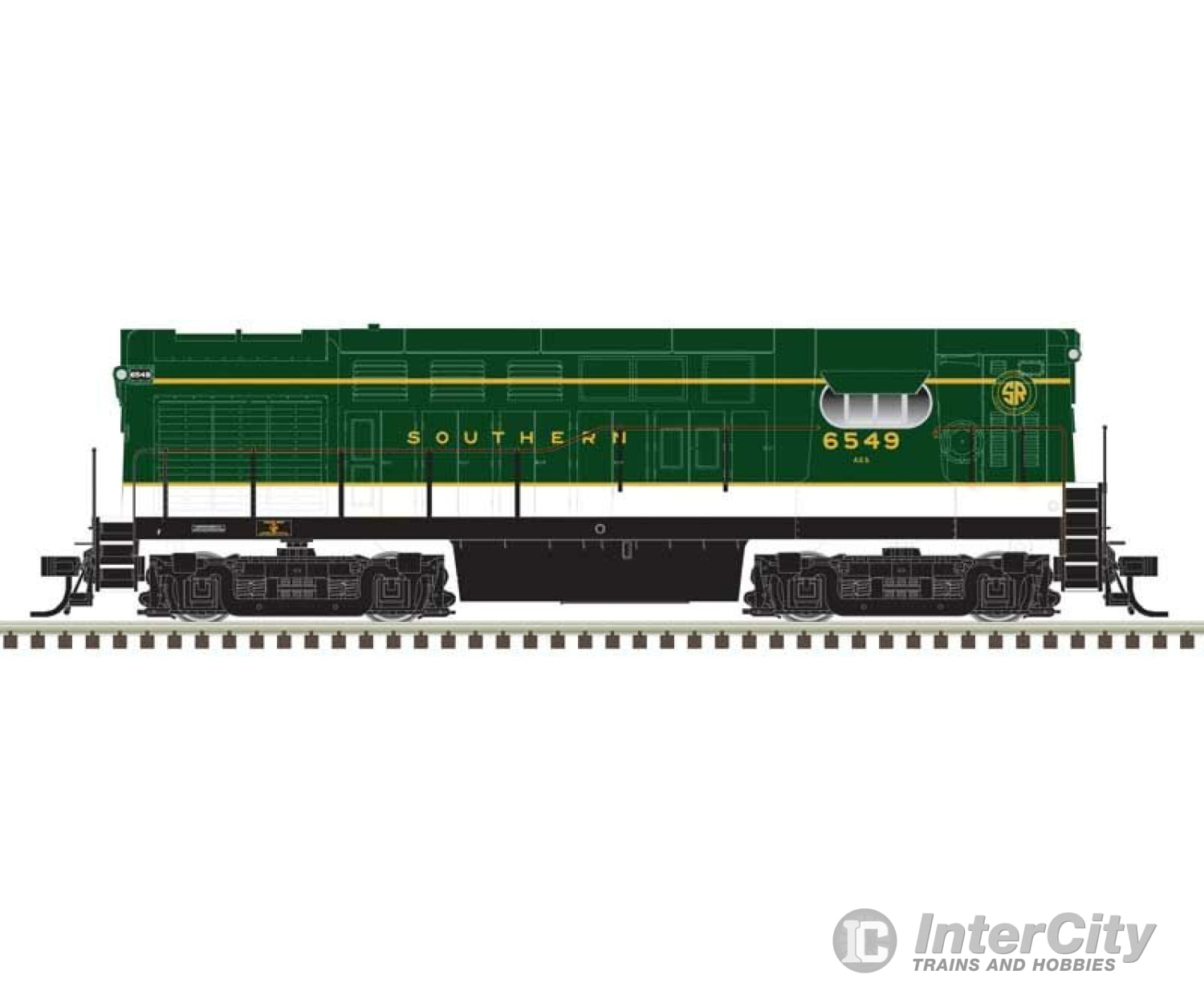 Atlas 40005532 Fairbanks-Morse H16-44 - Standard Dc Master(R) Silver -- Southern Railway Ags #6546