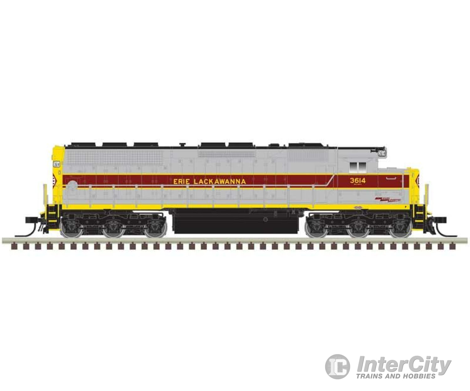 Atlas 40005582 Emd Sd45 Low Nose - Sound And Dcc Master(R) Gold -- Erie Lackawanna #3602 (Gray