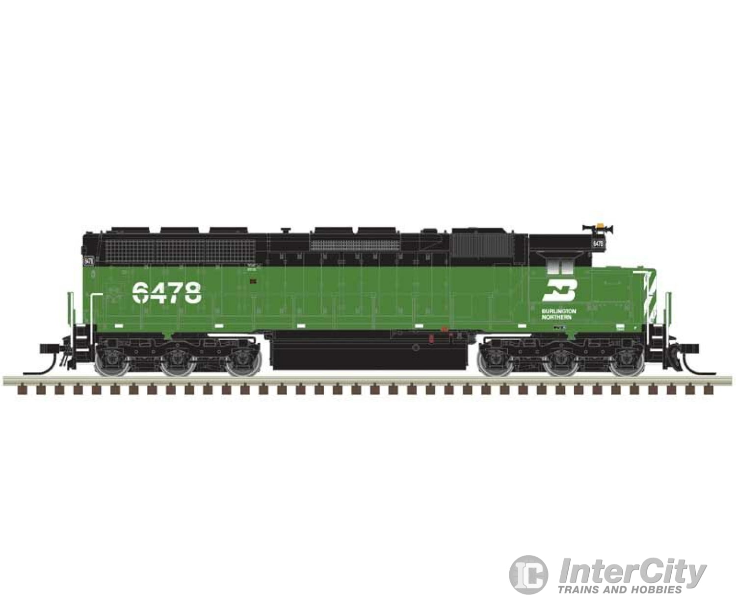 Atlas 40005586 Emd Sd45 Low Nose - Sound And Dcc Master(R) Gold -- Burlington Northern #6505