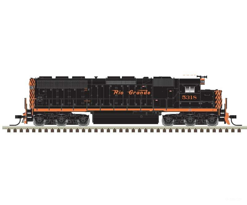 Atlas 40005597 Emd Sd45 Low Nose - Sound And Dcc Master(R) Gold -- Denver & Rio Grande Western #5318