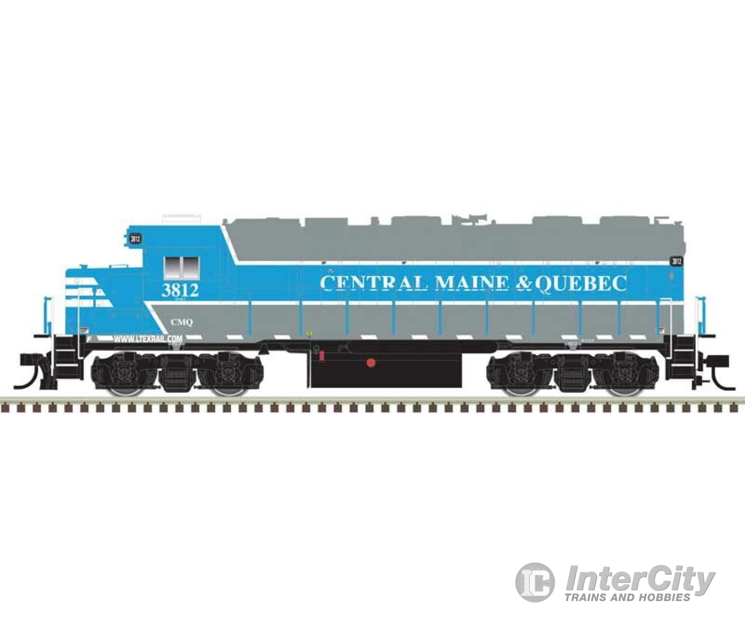 Atlas 40005600 Emd Gp38 Low Nose W/Dynamic Brakes - Standard Dc Master(R) Silver -- Central Maine &