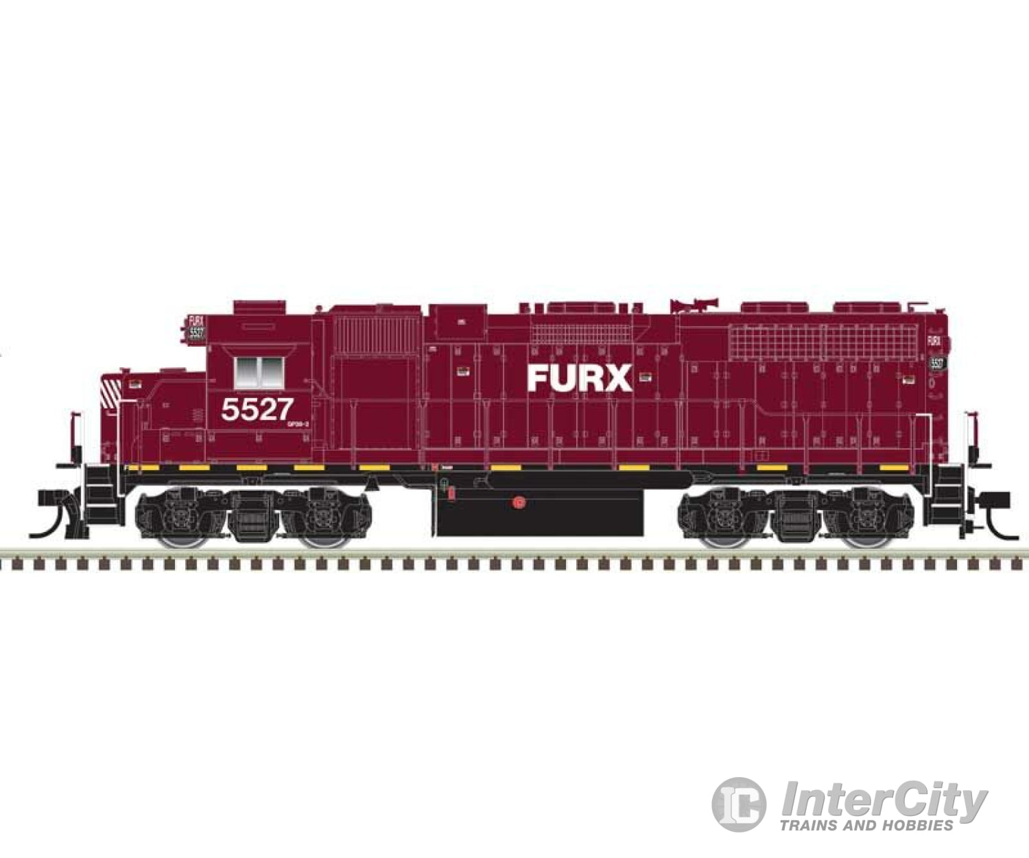 Atlas 40005606 Emd Gp38 Low Nose W/Dynamic Brakes - Standard Dc Master(R) Silver -- First Union Rail