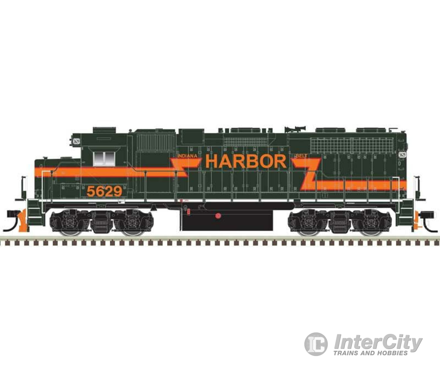 Atlas 40005607 Emd Gp38 Low Nose W/Dynamic Brakes - Standard Dc Master(R) Silver -- Indiana Harbor