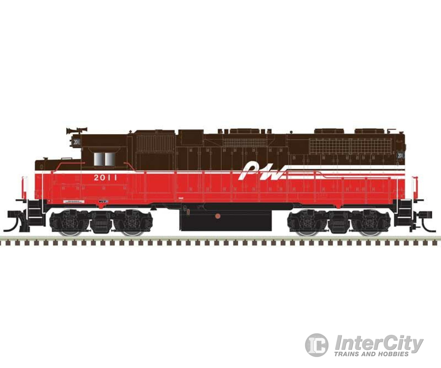 Atlas 40005609 Emd Gp38 Low Nose W/Dynamic Brakes - Standard Dc Master(R) Silver -- Providence &