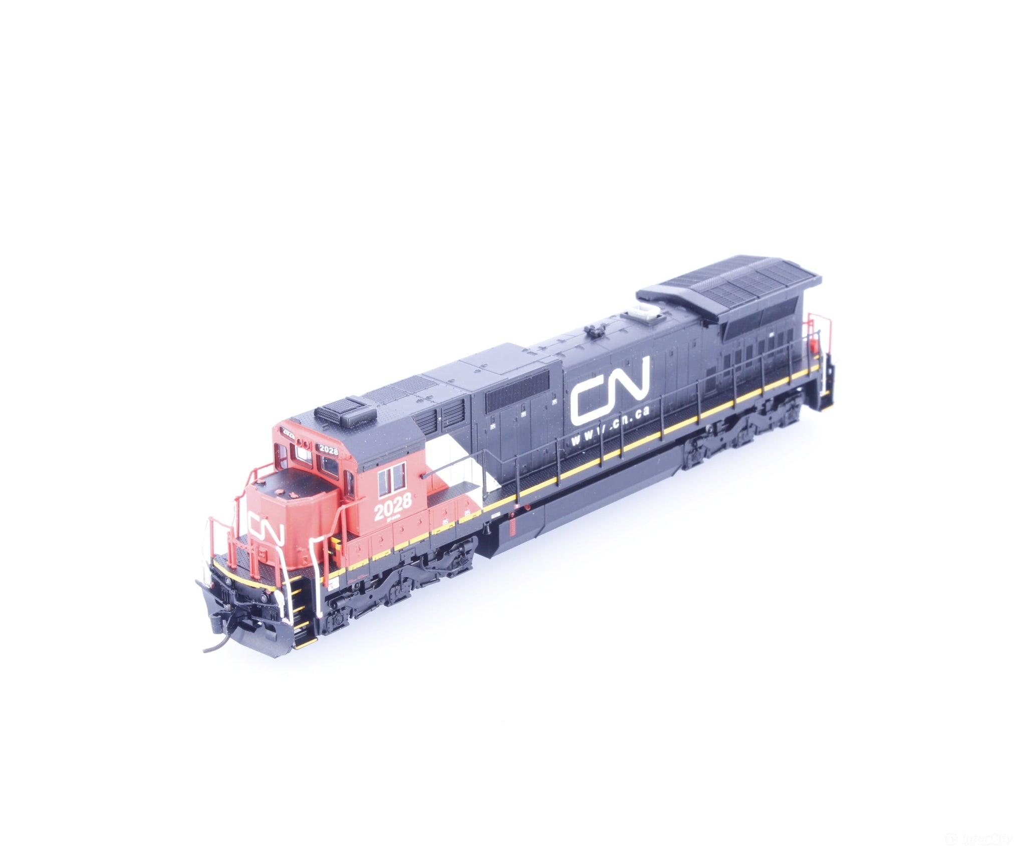 Atlas 40005651 N Dash 8-40C Diesel Locomotive Website Scheme Canadian National (CN) 2028 DCC Ready - Locomotives