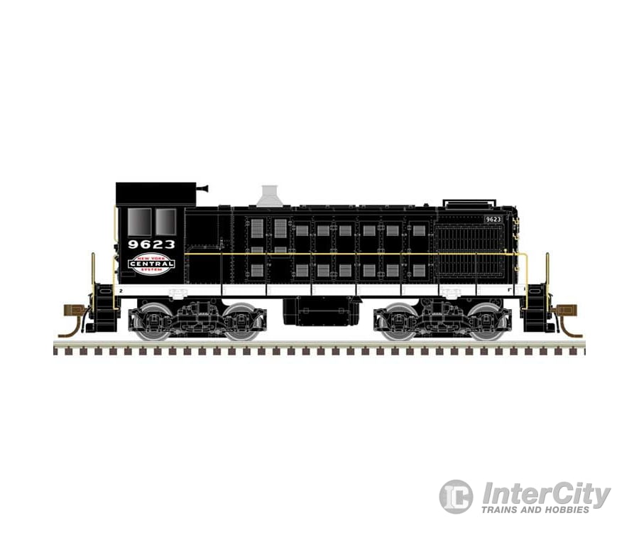 Atlas 40005701 Alco S2 - Standard Dc Master(R) -- New York Central #9623 (Black White Red)