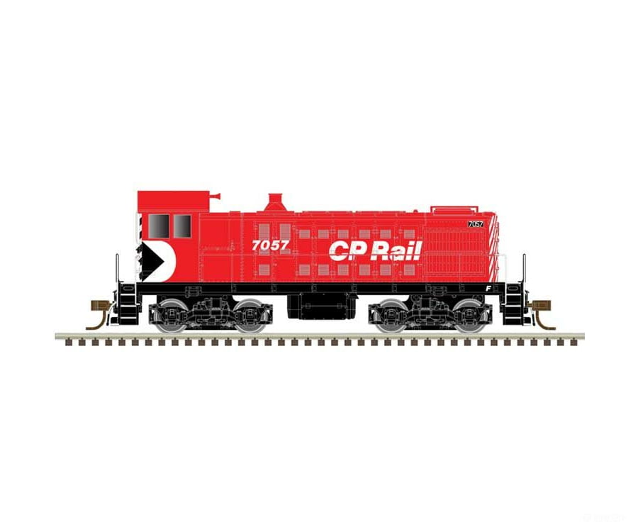 Atlas 40005714 Alco S2 W/Loksound & Dcc - Master(R) -- Canadian Pacific #7045 (Red Black White)