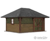 Atlas 4001009 Section House -- Laser-Cut Wood Kit - 2-1/2 X 2 1-3/4 6.4 5.1 4.5Cm Structures