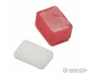 Atlas 4002029 Cooler With Ice - 3D Printed -- Red White Lid Pkg(4) Scenery Details