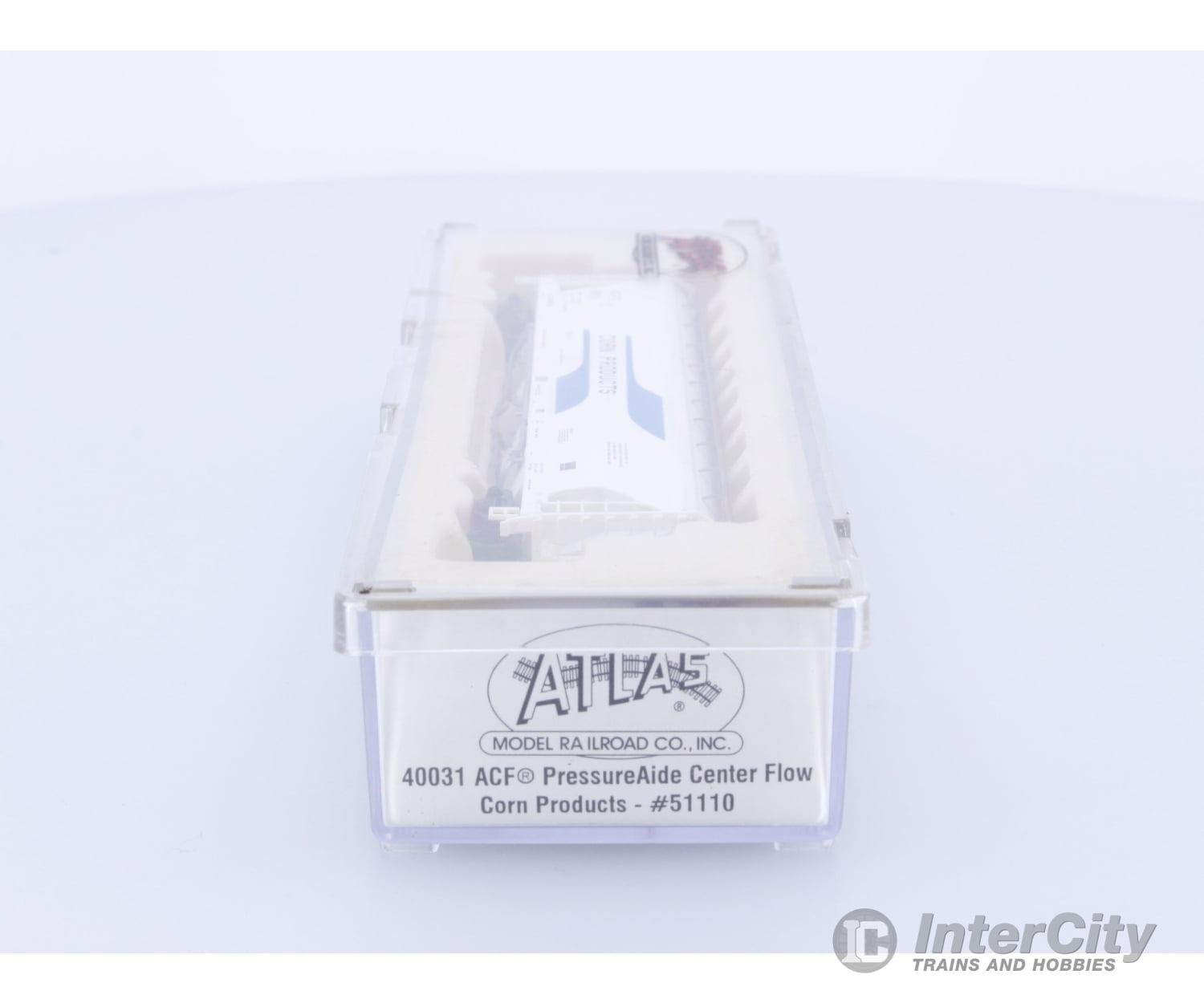 Atlas 40031 N ACFX PressureAide Center Flow Corn Products American Car and Foundry (ACF/ACFX) 51110 Freight Cars
